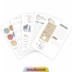 Cutie Notes - Equestrian Sheets