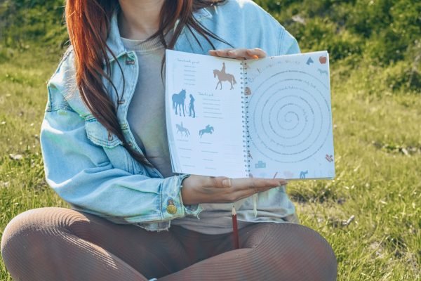 livre, planner digital, notebook, planner, equestres, equitation, chevaux, cavaliers, cavaliere, livres, papeterie